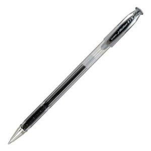 bolígrafo zebra j roller rx punto mediano 0.7mm tinta gel color negro c/6 pzas