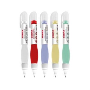 corrector líquido zebra rollerball tipo pluma contenido 6ml