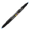 resaltador zebra jroller hl doble punta color azul caja c/12