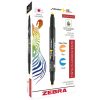 resaltador zebra jroller hl doble punta color amarillo caja c/6