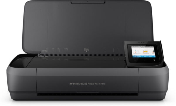 multifuncional móvil hp officejet 250 10 ppm pantalla táctil cgd ir de 2.65" a color hasta 500 páginas